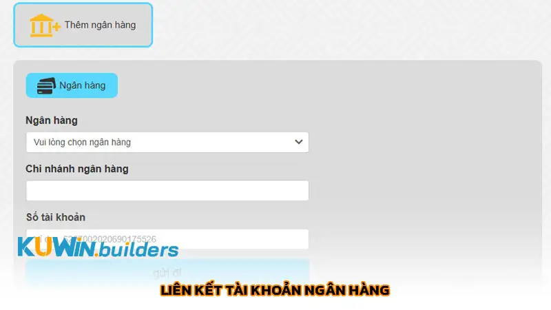Liên kết tài khoản ngân hàng